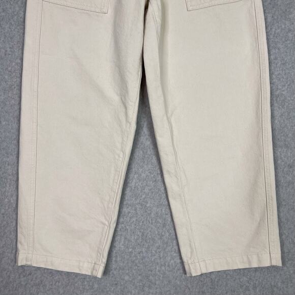 Adriano Goldschmied Opal Stone Camille Utility Barrel High Waisted Jeans Size 24 - Picture 4 of 11